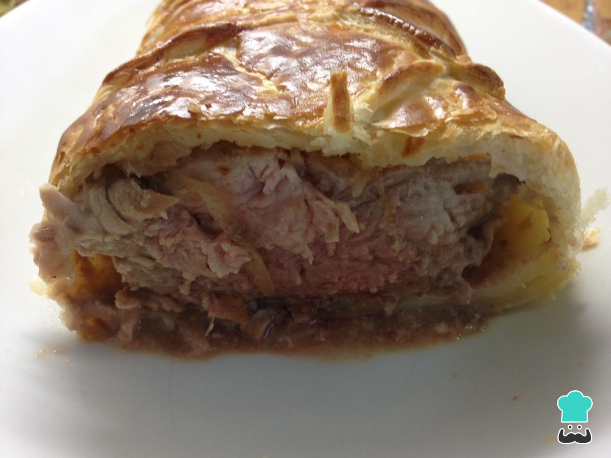 Receta de Solomillo Wellington de cerdo