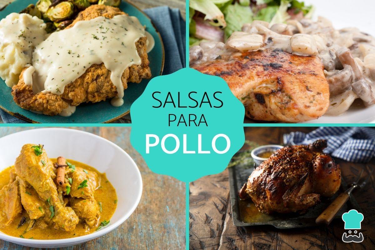 Salsas Para Pollo 50 Recetas F CILES para Pollo Asado Frito Y A La 