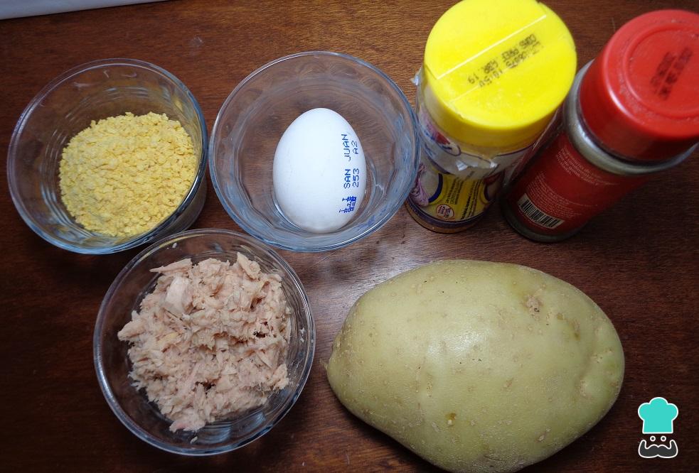 Croquetas de atún con papa Fácil