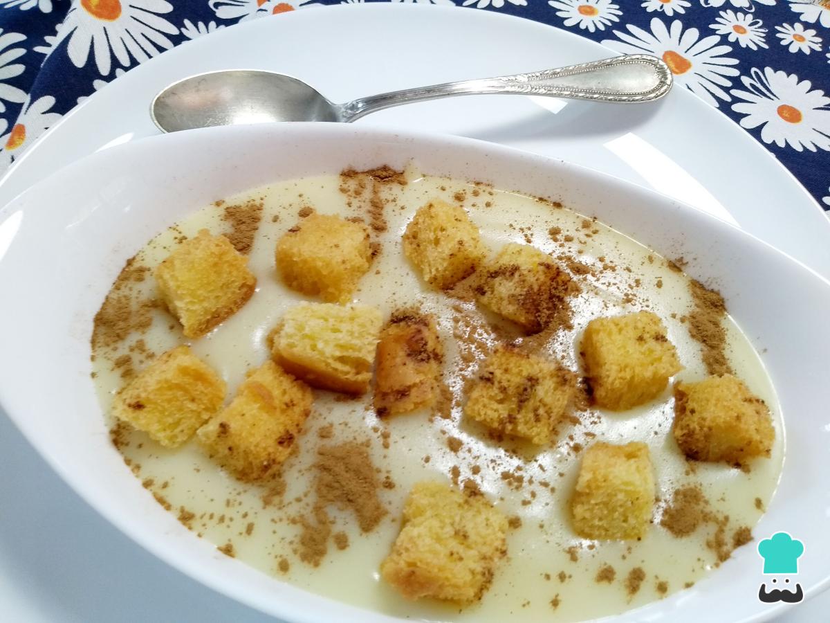 Receta de Gachas dulces