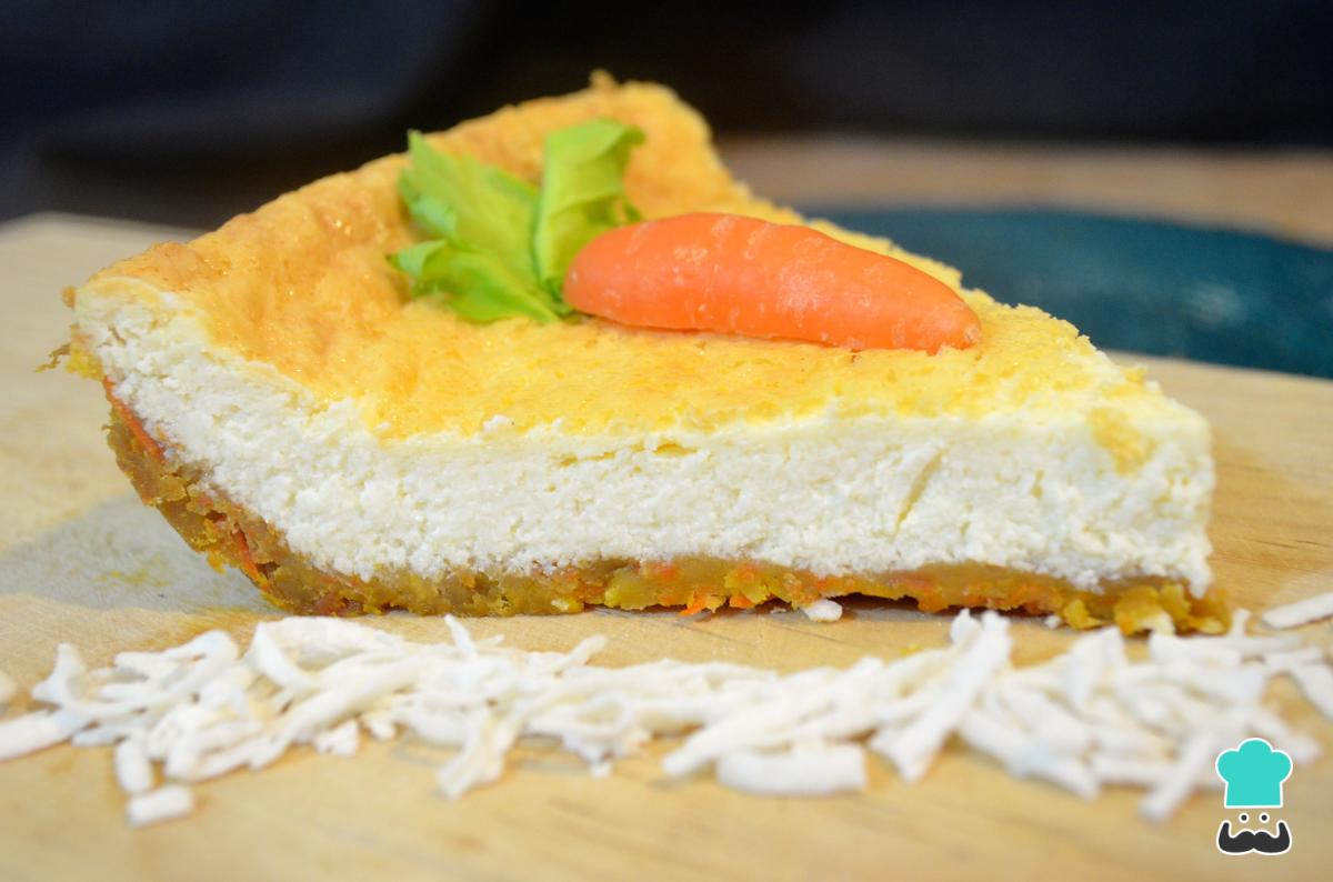Receta de Tarta de zanahoria y coco