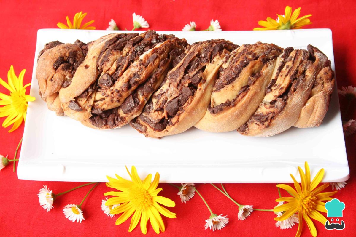 Receta de Babka de chocolate