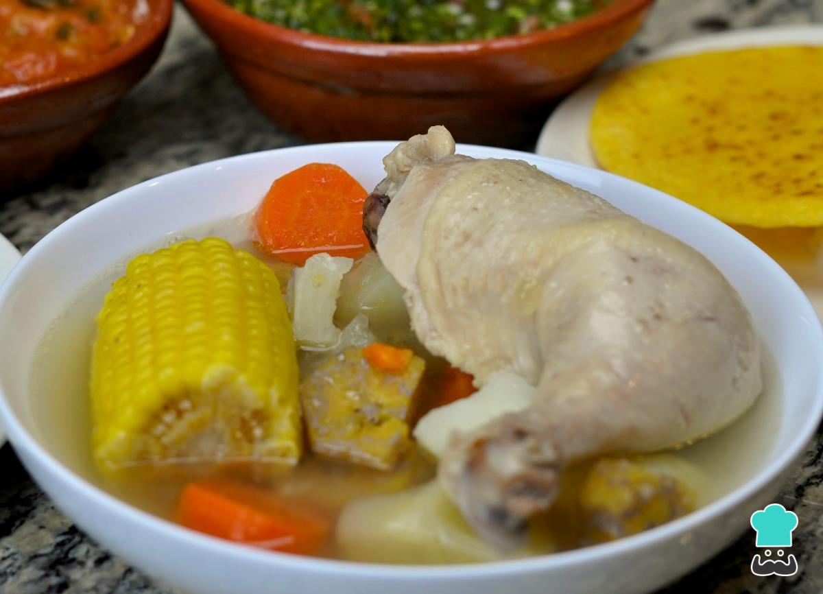 Receta de Sancocho Valluno