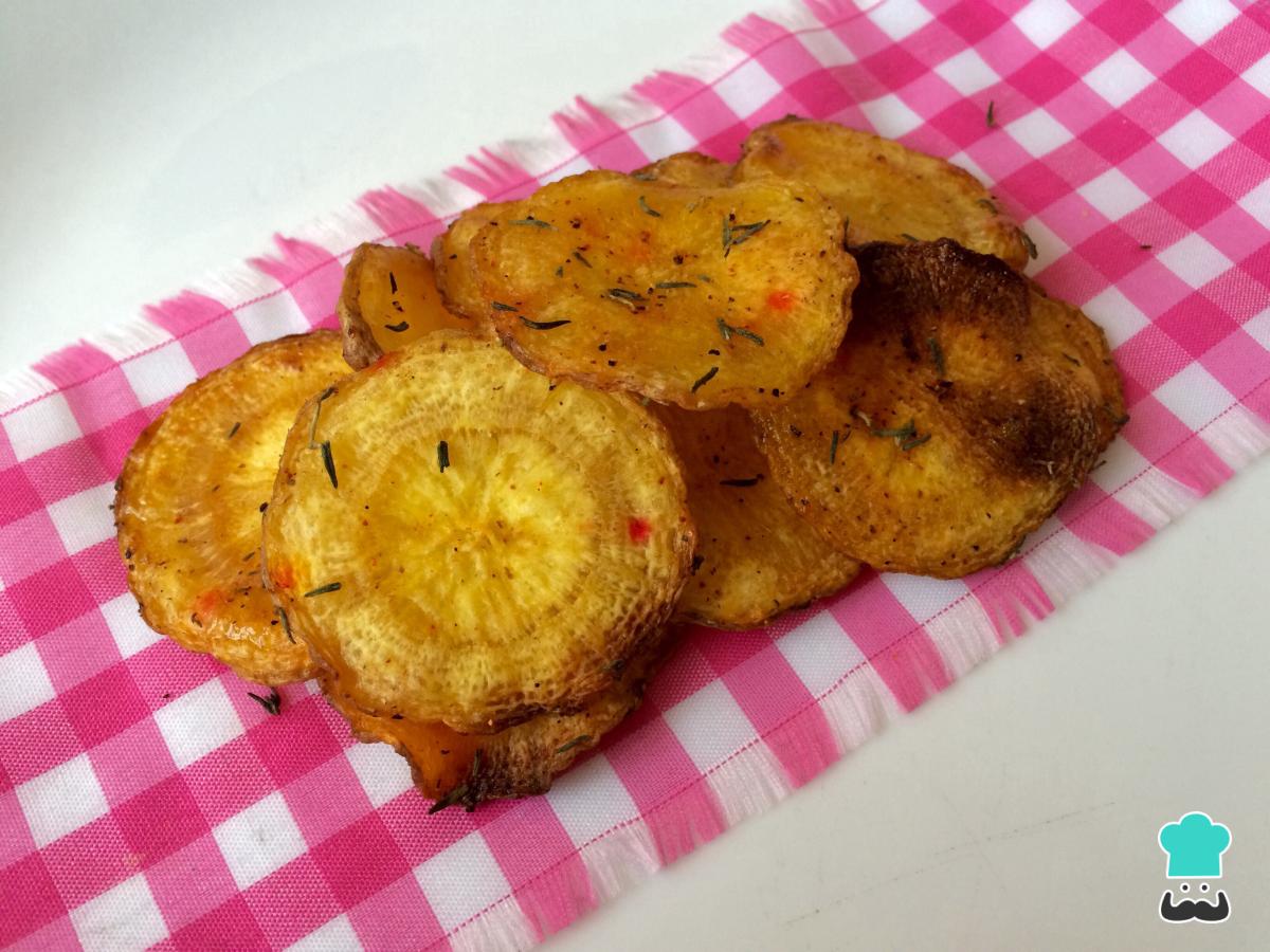 Receta de Chips de boniato