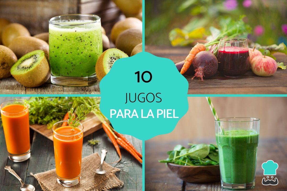 Jugos para la piel