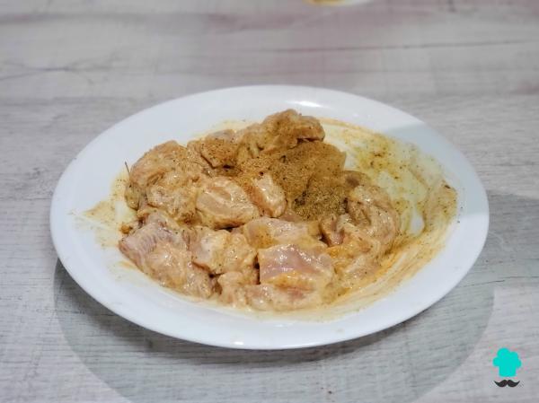 Receta de Pollo tikka masala: jugoso, especiado y con una salsa cremosa irresistible - Paso 2