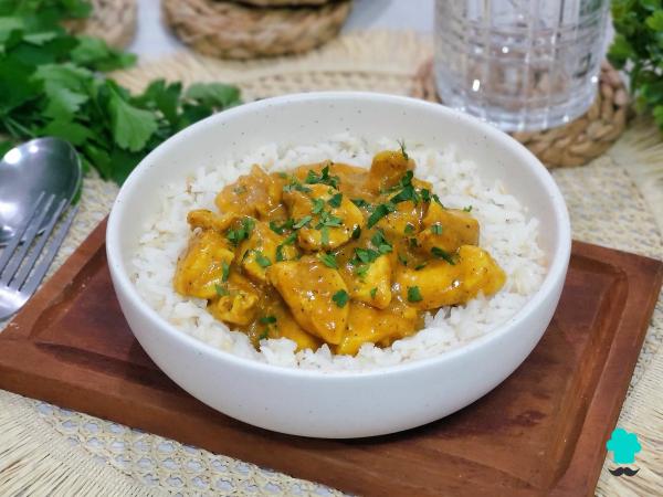 Receta de Pollo tikka masala: jugoso, especiado y con una salsa cremosa irresistible - Paso 8