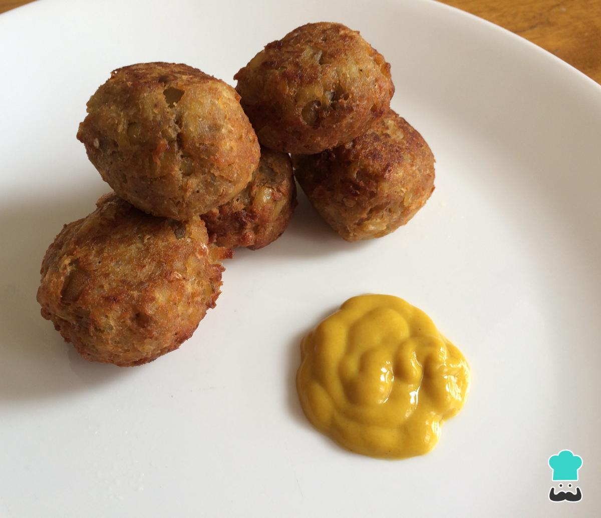 Receta de Albóndigas de berenjena