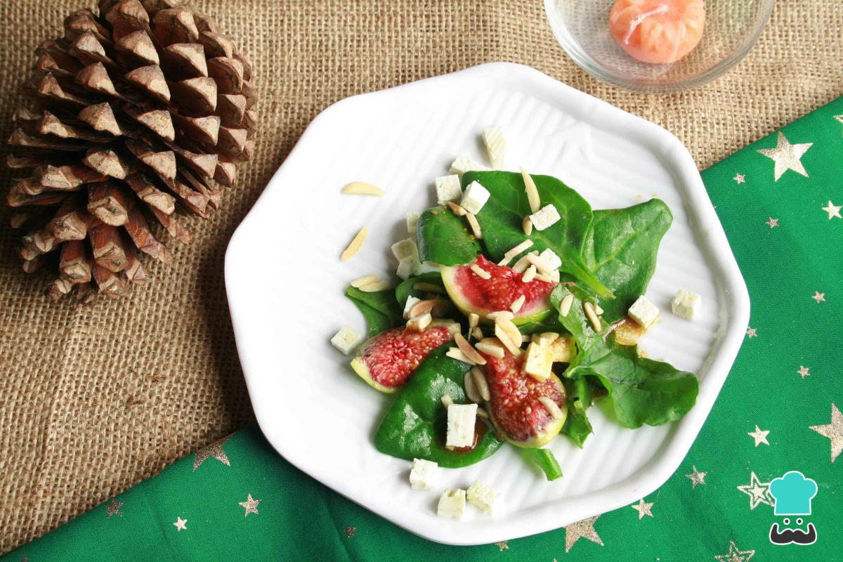 Receta de Ensalada de higos y queso de cabra
