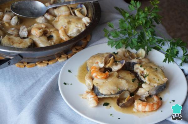 Receta de Merluza a la marinera de la abuela - Paso 10