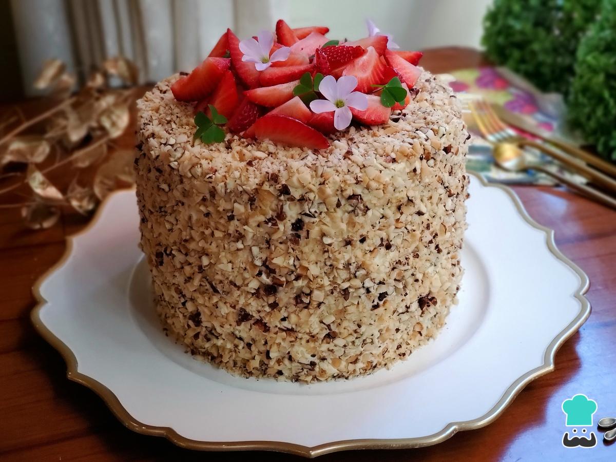 Receta de Queque con nueces fácil de hacer