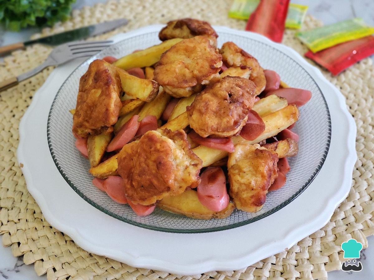 Receta de Salchipollo peruano