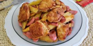 Receta de Salchipollo peruano