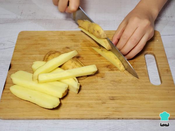 Receta de Salchipollo peruano - Paso 1