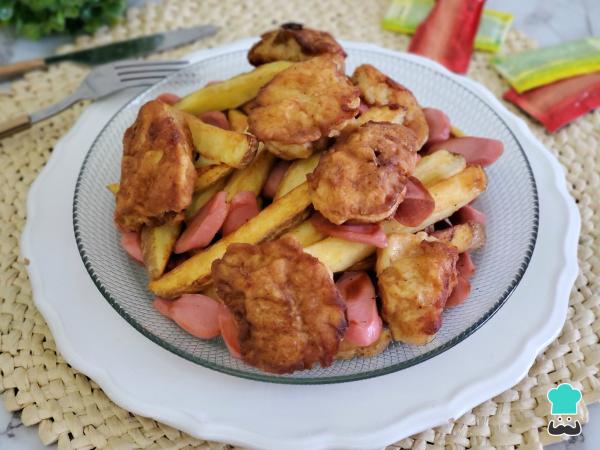 Receta de Salchipollo peruano - Paso 10