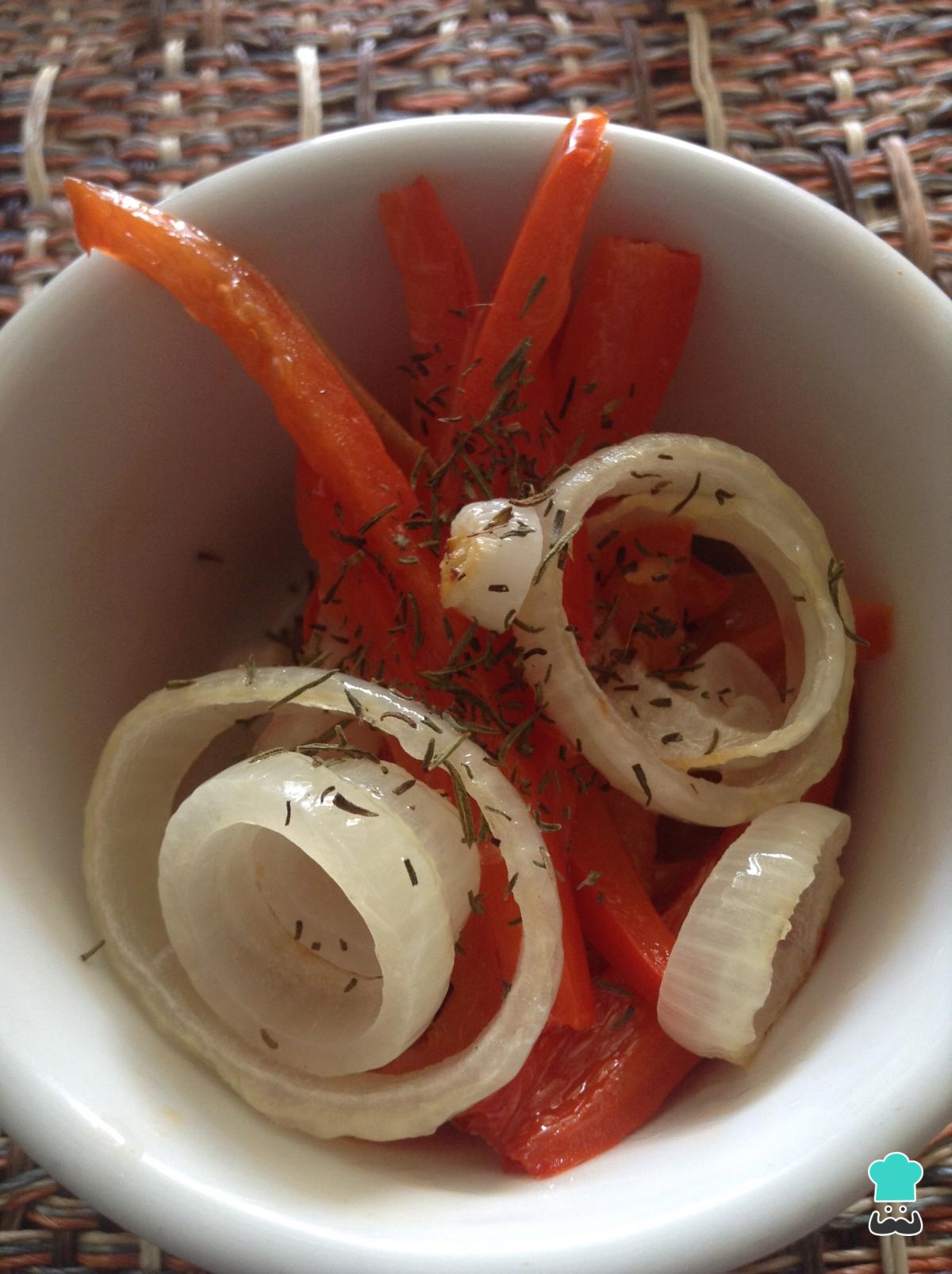 Receta de Escalivada rápida