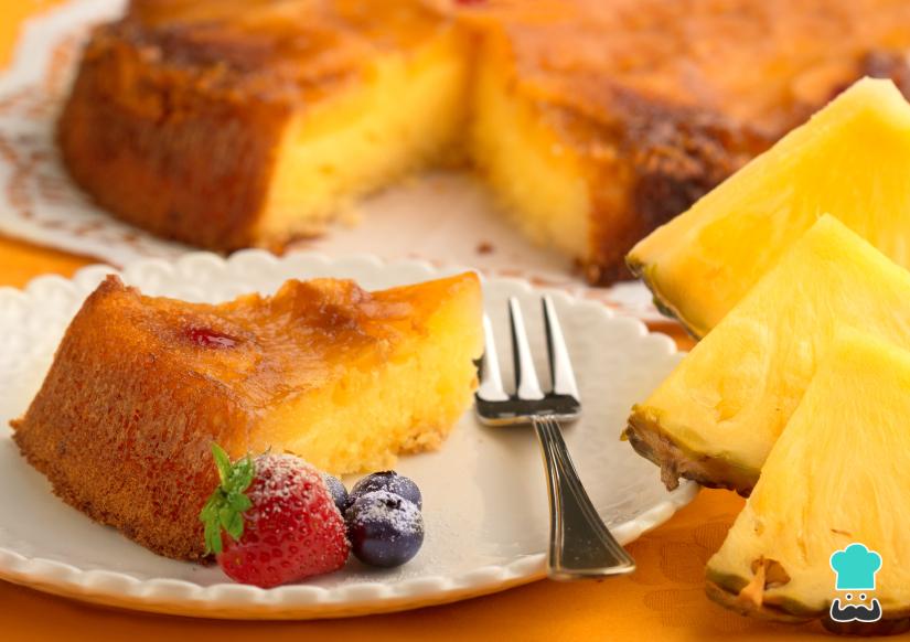 Receta de Pastel de piña y zanahorias