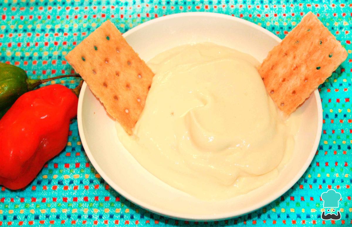 Receta de Veganesa con leche de soja