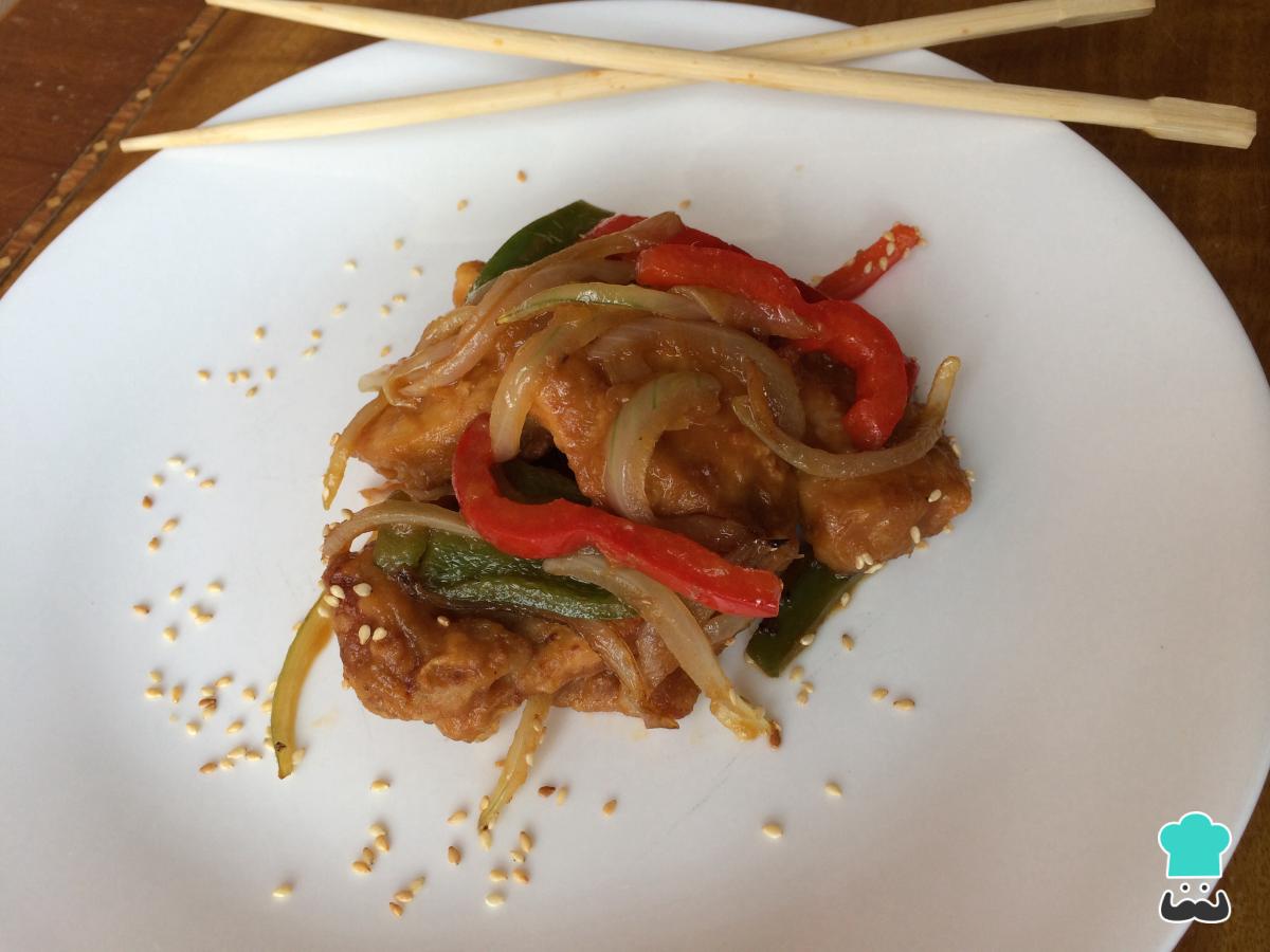 Receta de Cerdo agridulce chino