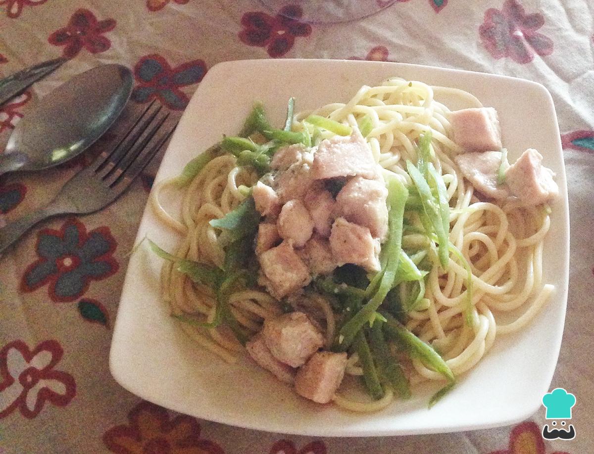 Receta de Espaguetis a la genovesa