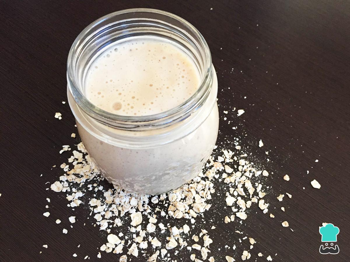 Batido de avena y plátano