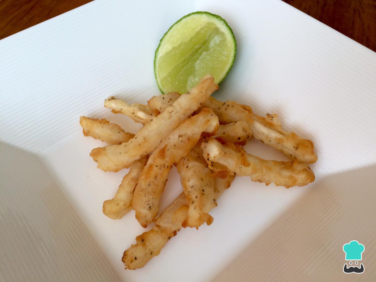 Receta de Chicharrón de calamar