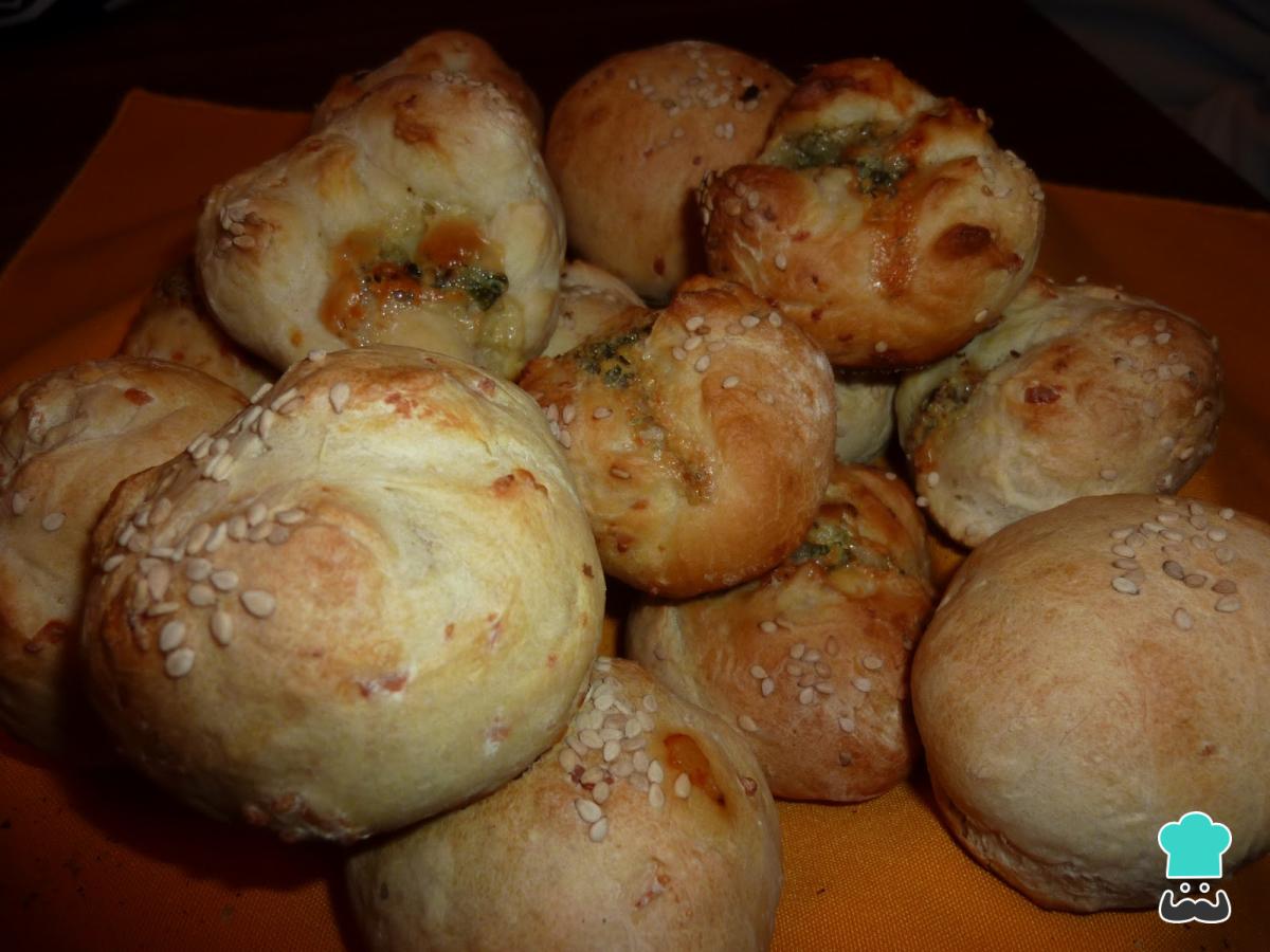 Receta de Bollitos de cebolla
