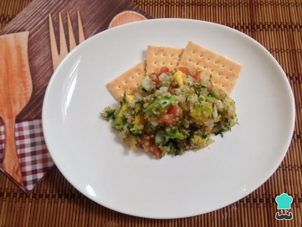 Receta de Ceviche de quinoa