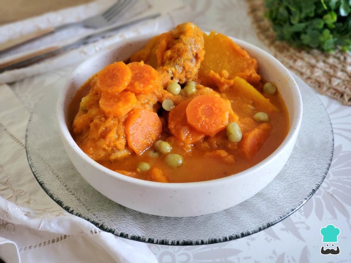 Receta de Estofado de pollo peruano