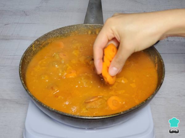 Receta de Estofado de pollo peruano - Paso 6