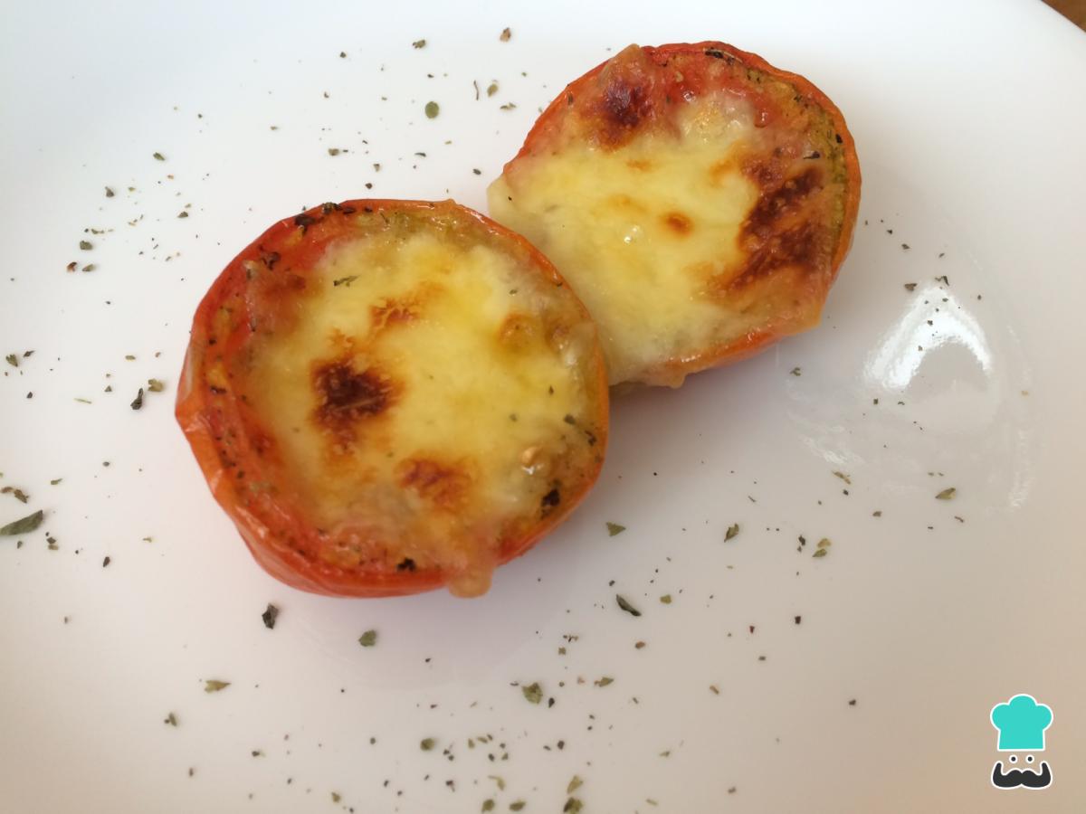 Receta de Tomate al horno con queso