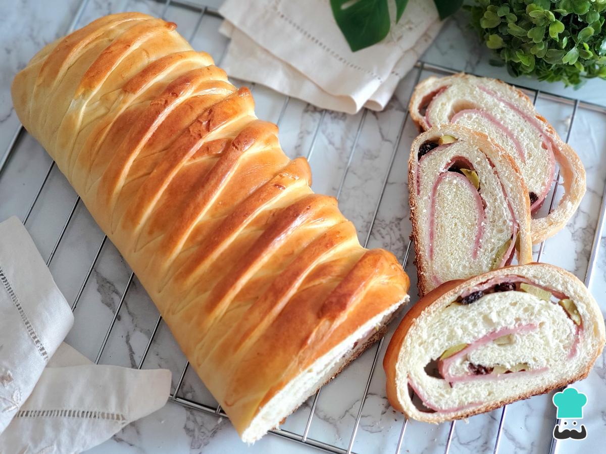 Receta de Pan de jamón de la abuela