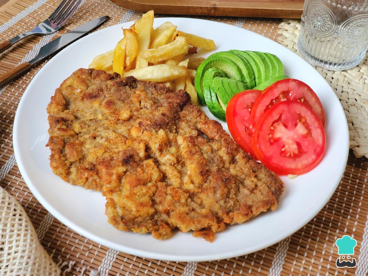 Receta de Bistec apanado