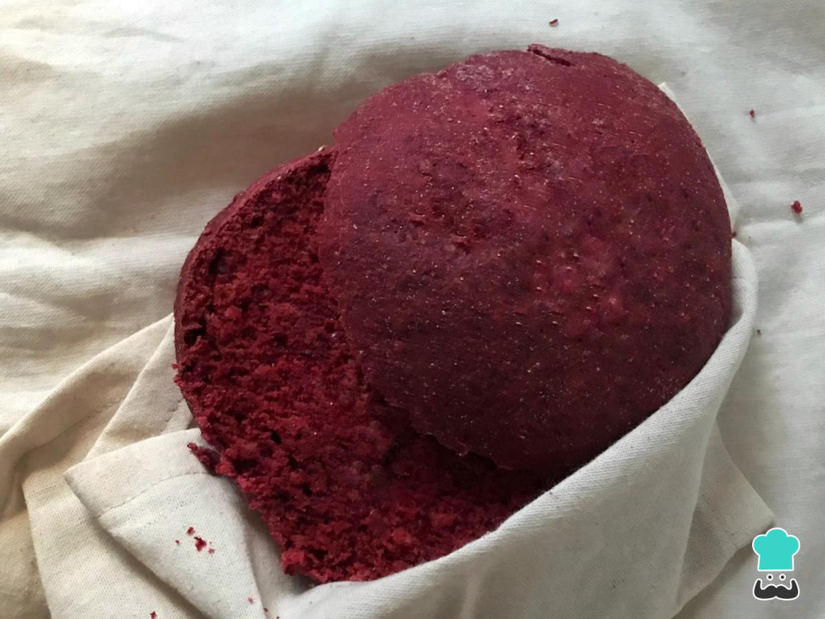 Receta de Pan de remolacha