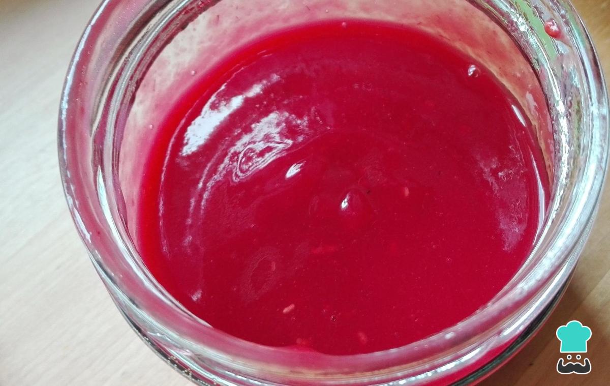 Receta de Coulis de frambuesa