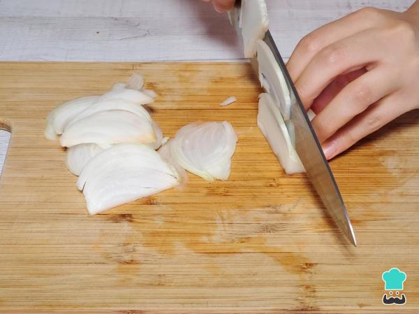 Receta de Escabeche de pollo y verduras - Paso 1