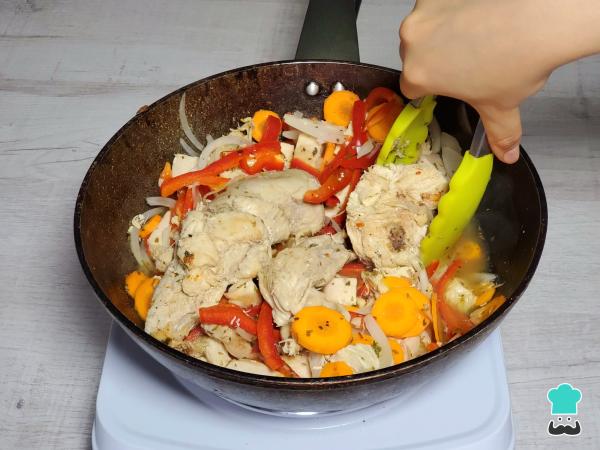 Receta de Escabeche de pollo y verduras - Paso 5