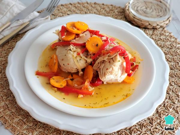 Receta de Escabeche de pollo y verduras - Paso 7