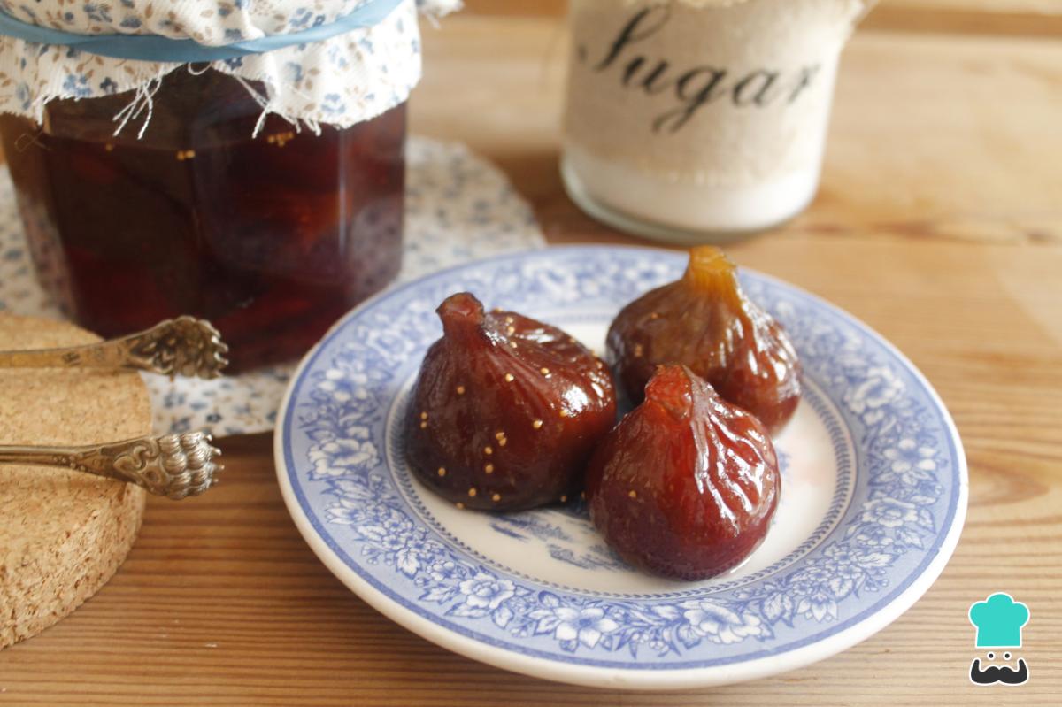 Receta de Higos en almíbar