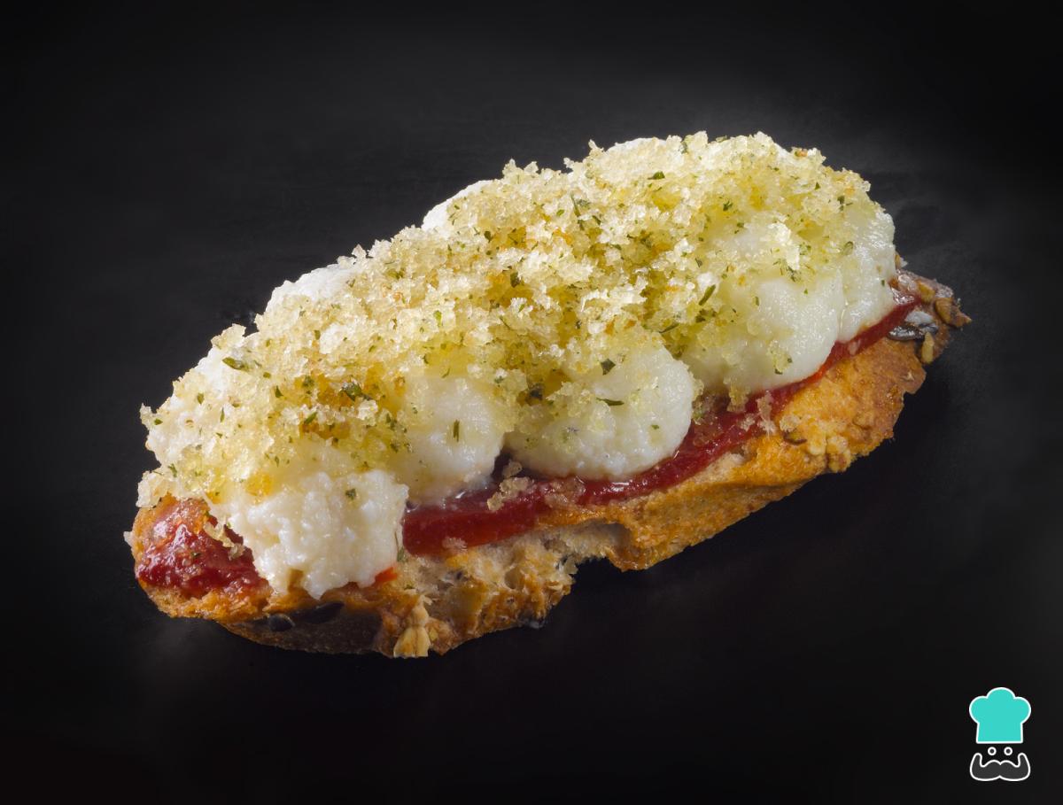 Receta de Pincho de Brandada de bacalao