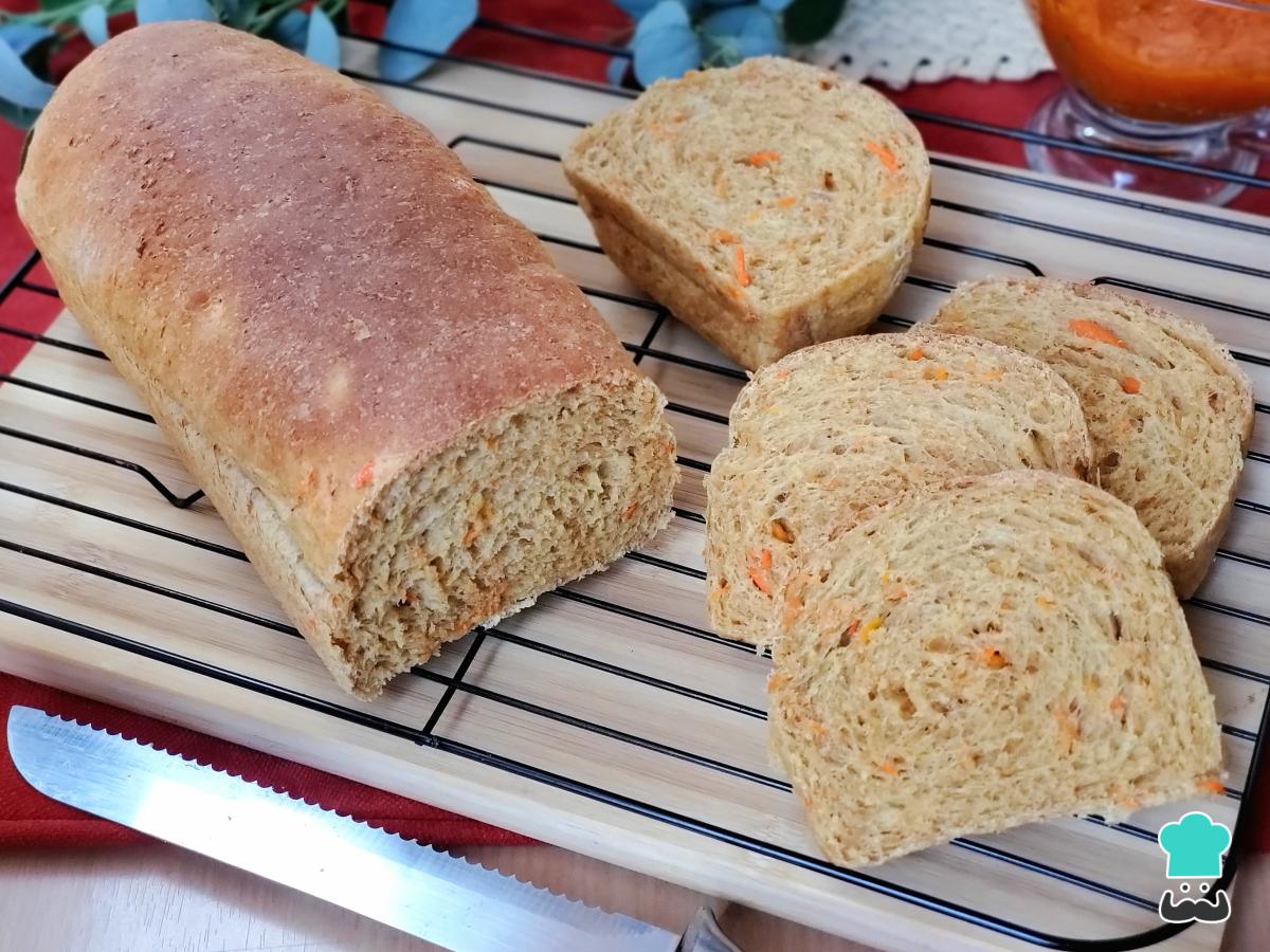 Receta de Pan de zanahoria