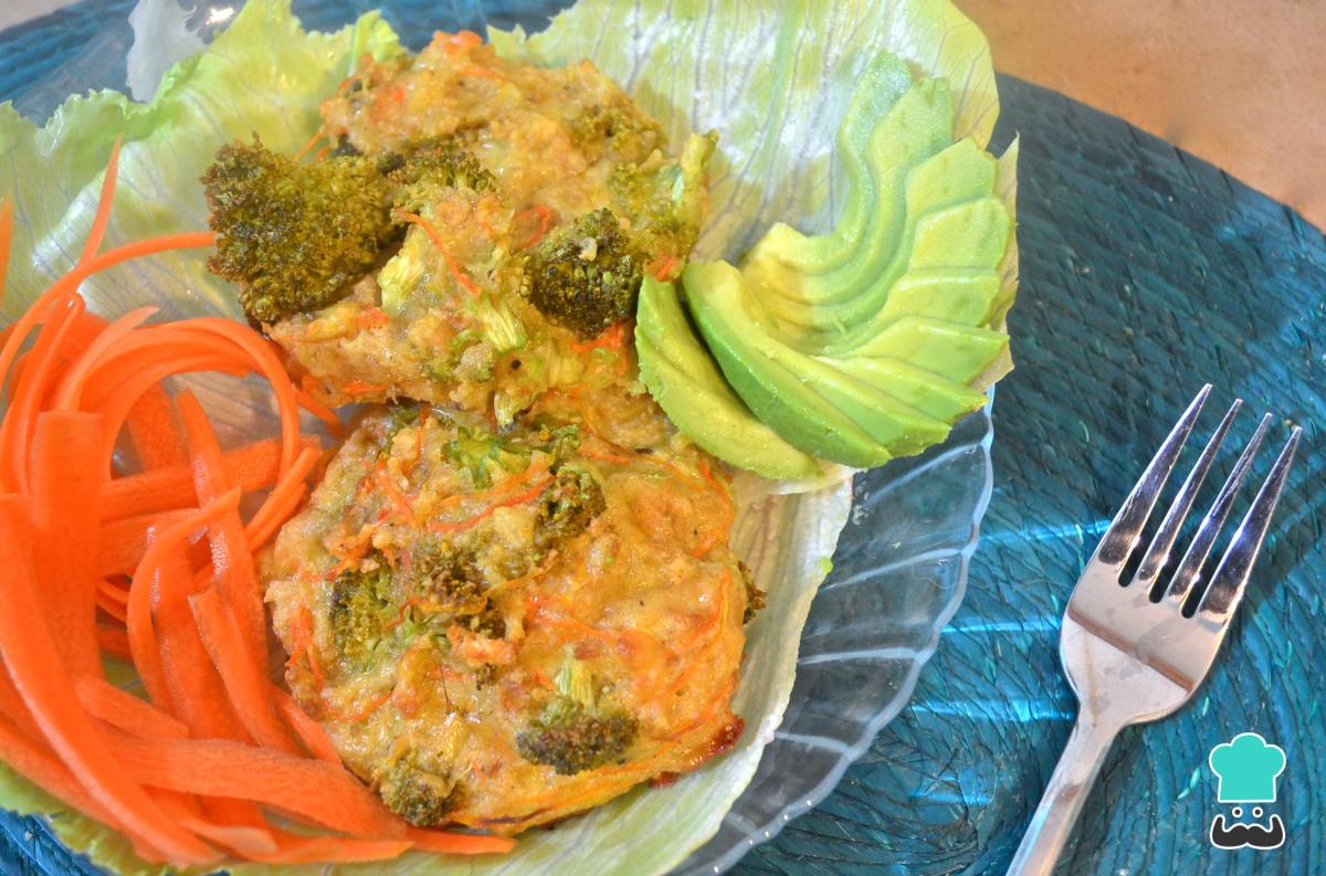 Receta de Tortitas de brócoli al horno