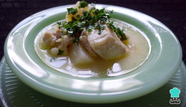 Receta de Sopa de bacalao