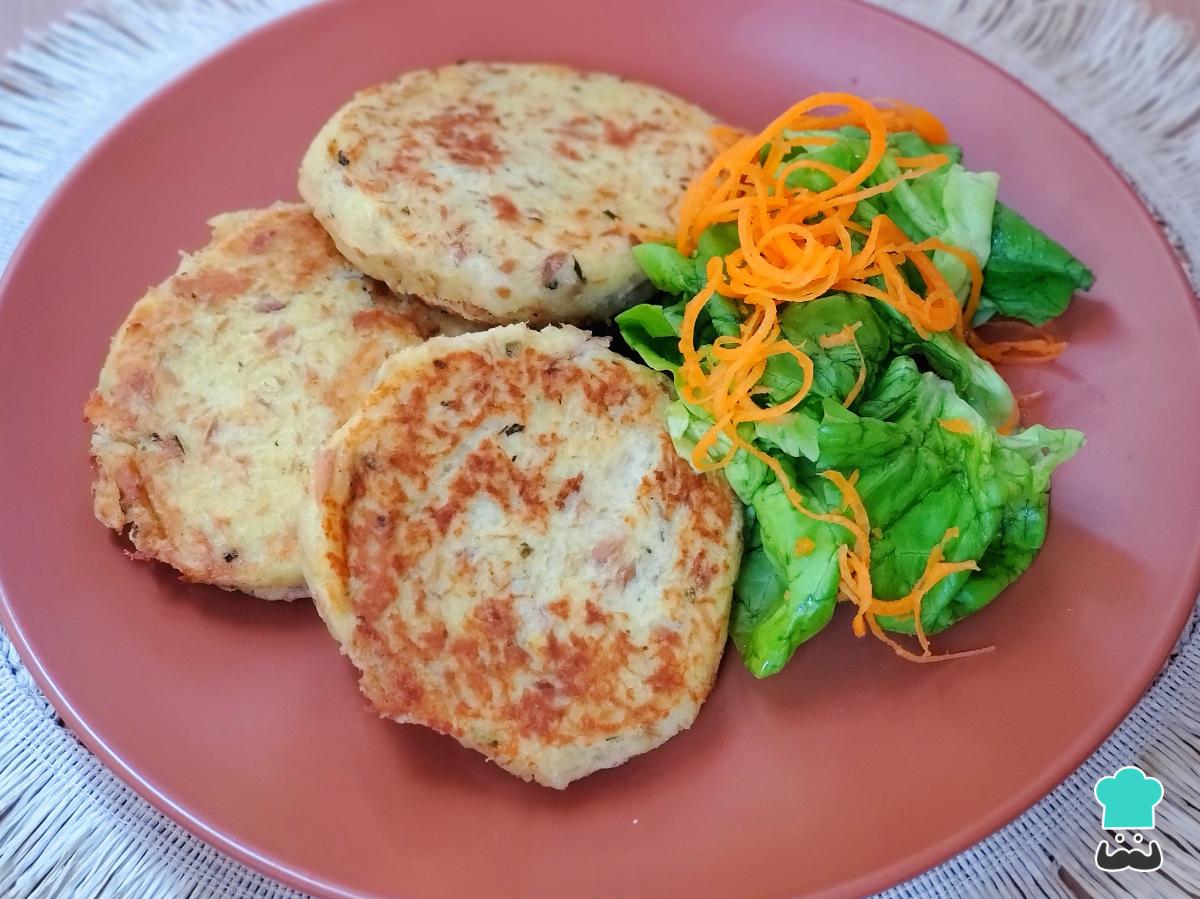 Receta de Tortitas de atún con papas