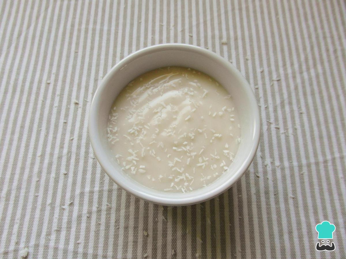 Receta de Leche condensada de coco casera