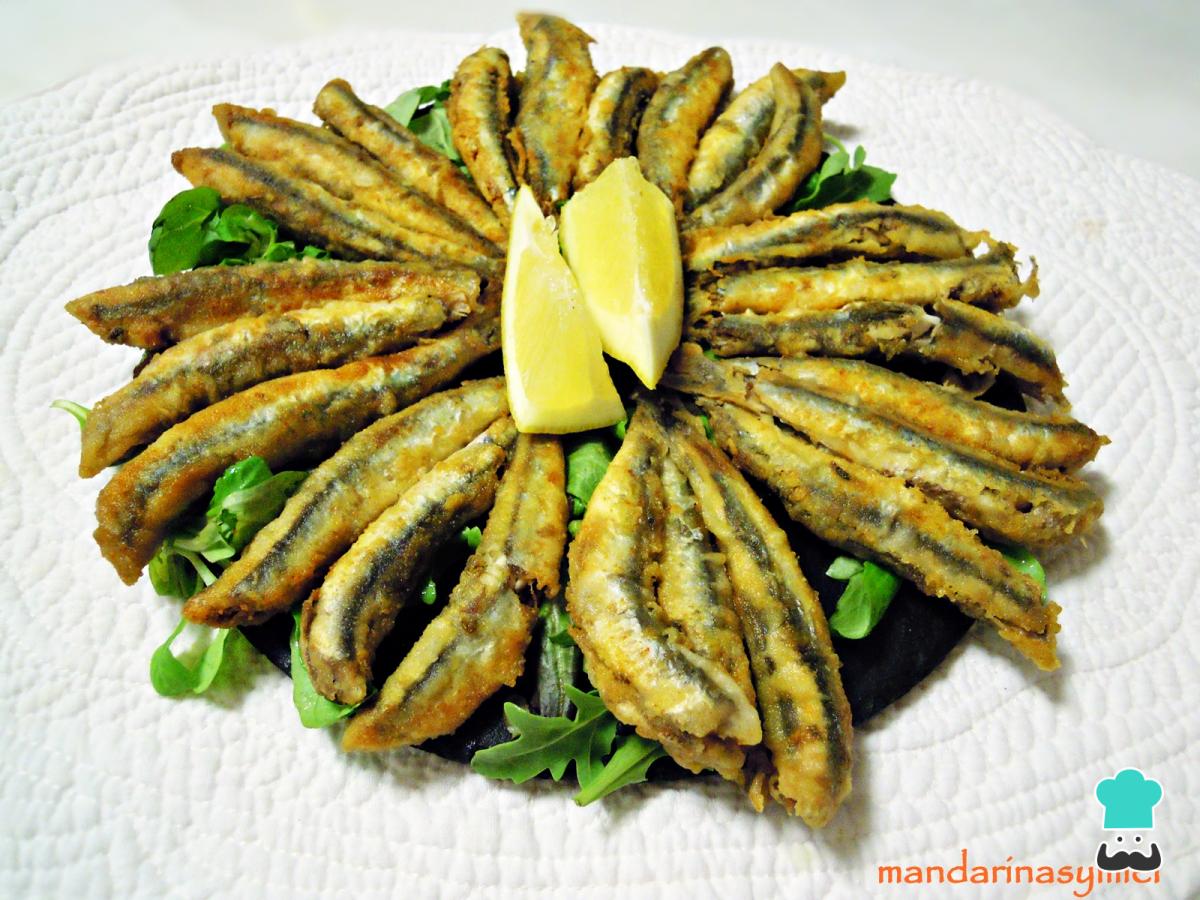 Receta de Boquerones fritos adobados