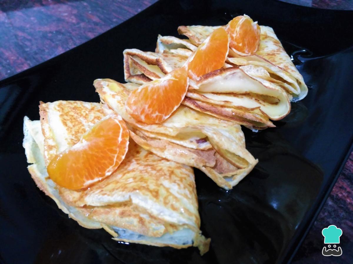 Receta de Crepes sin gluten con maicena