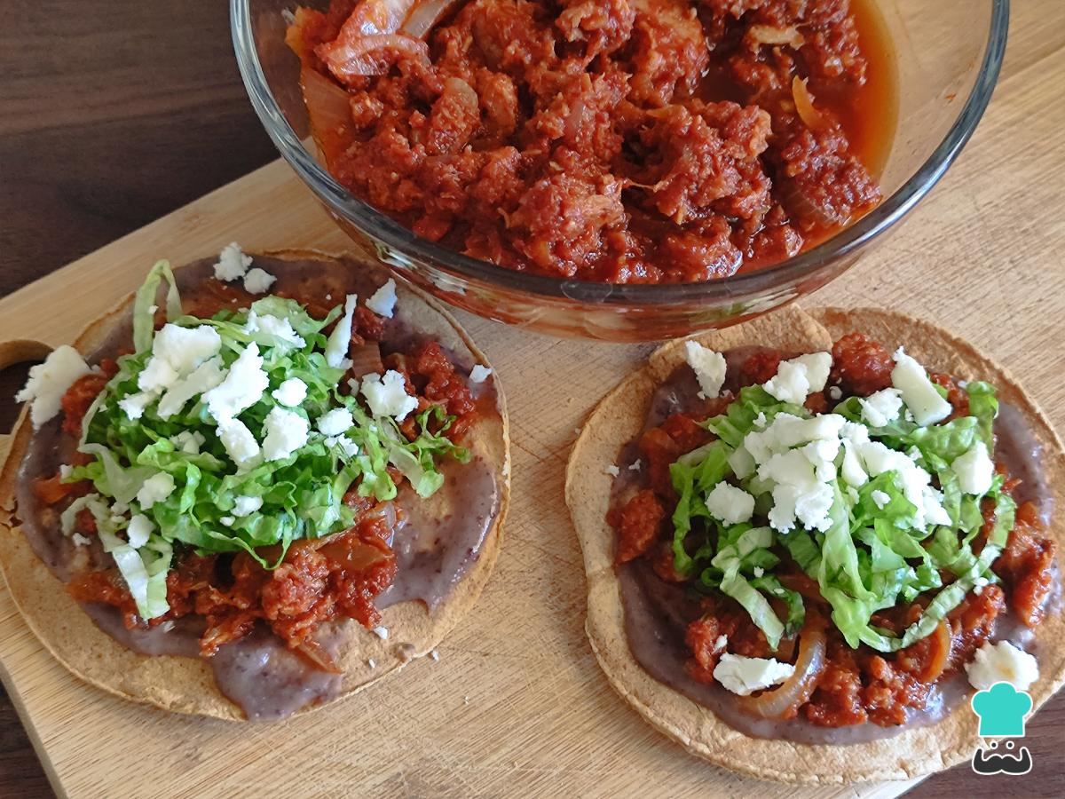 Receta de Tinga de atún