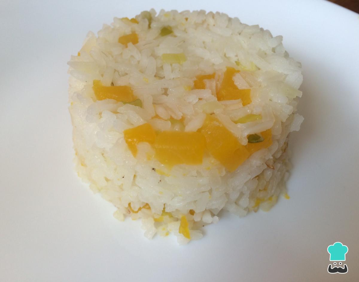 Receta de Arroz de calabaza