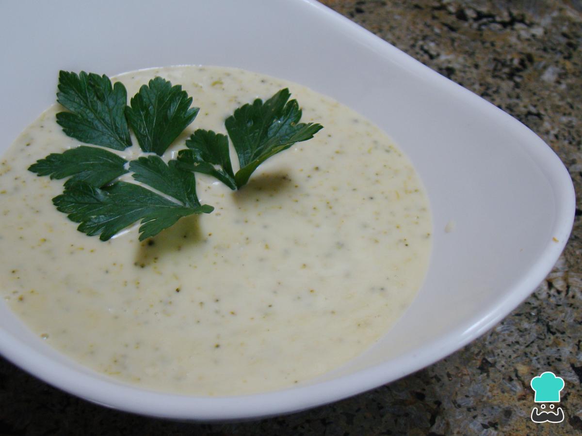 Receta de Crema de brócoli y coliflor